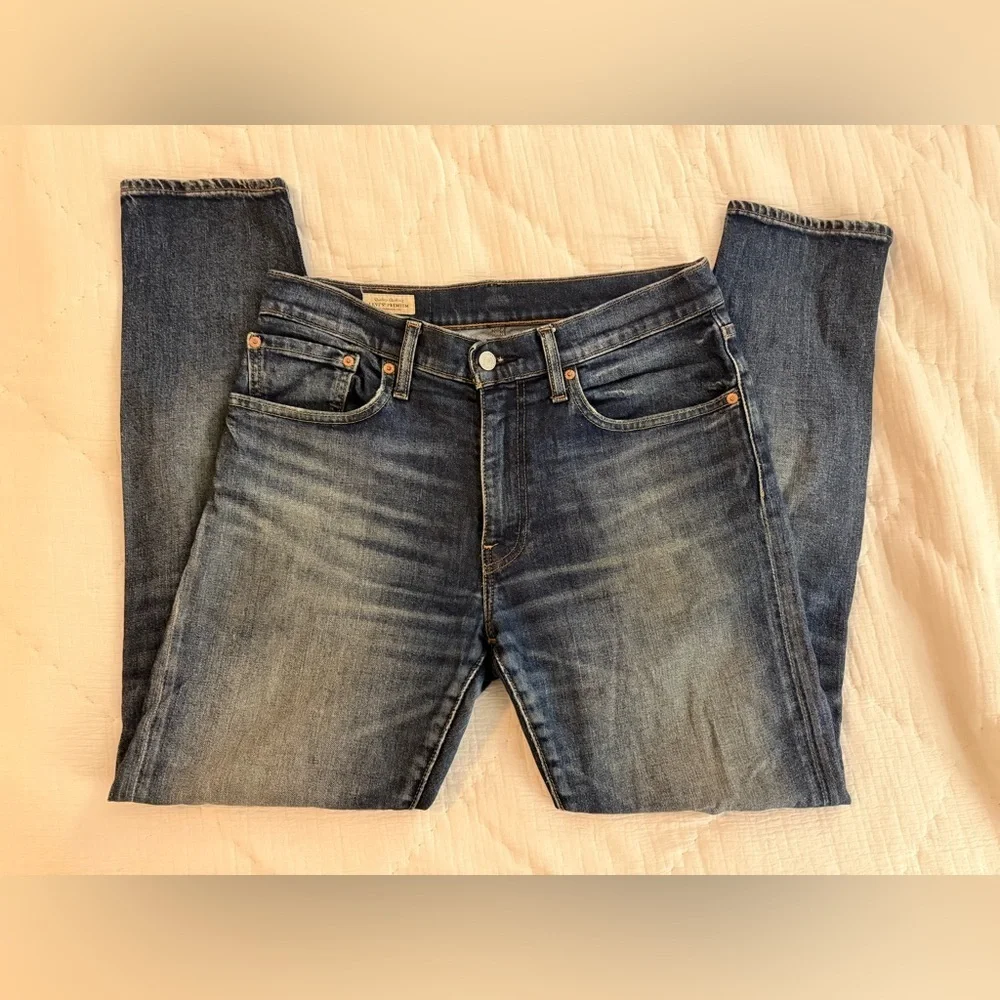 Levi’s 512 Slim Taper Premium Stretch Jeans Men’s 31x30 Dark Wash
